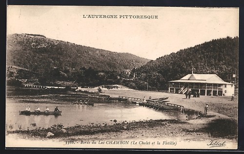 Cpa chambon bords - du, le