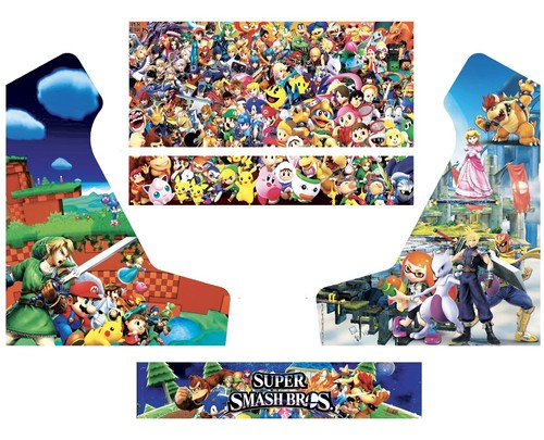 Stickers bartop super smash - bartop,