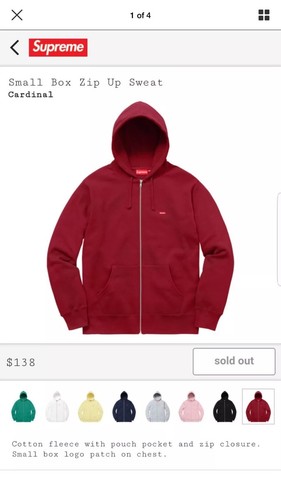 Supreme small box logo - supreme, zip