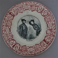 Assiette parlante thème l - assiette, à