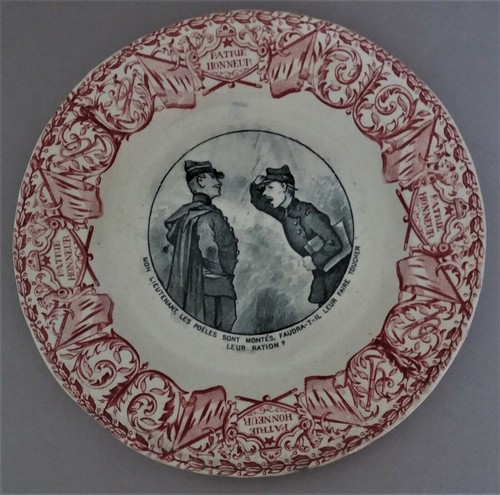 Assiette parlante thème - assiette,