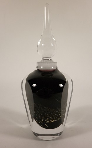 Handblown perfume bottle - handblown,