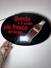 Enseigne lumineuse coca cola - enseigne,