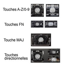 Touche de Clavier Français pour HP 15-R / 250 G2 G3 / 255 G2 G3 / 256 G2 G3