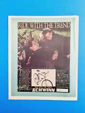 SCHWINN SIERRA PUBLICITÉ MAGAZINE VINTAGE ORIGINAL DES ANNÉES 80