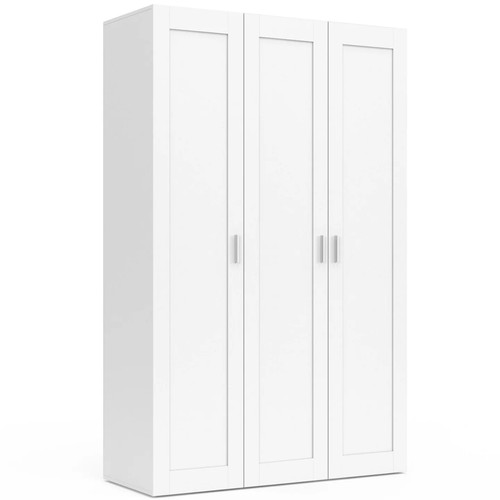 Armoire portes vito blanc - armoire, 3