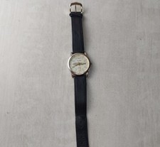 Ancienne montre Quartz, De Villiers, décor Zeppelin et aigle