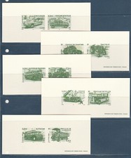 gravure épreuve   série des véhicules camion pompier police tracteur ..... 2003