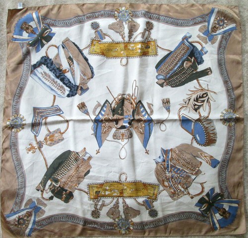 Foulard soie tbeg vintage - tbeg,