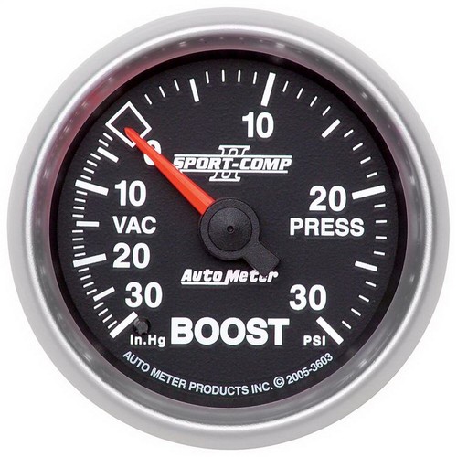 Autometer 3603 sport comp - autometer, ii