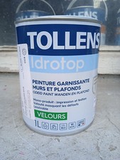 Peinture tollens intérieure Idrotop Velours teinté RAL 9002 Blanc gris 1l