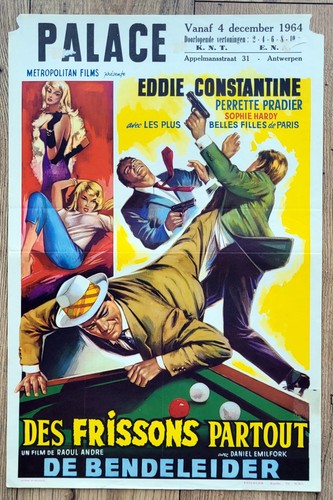 Belgian poster policier des - poster,