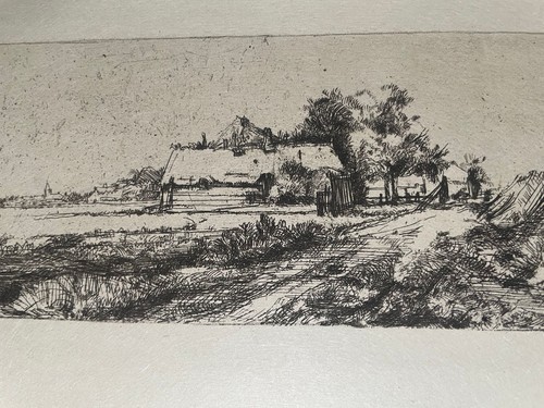 Eau forte après - eau-forte, rembrandt