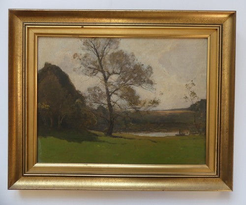 Tableau paysage signé paul - paysage,