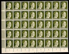 Allemagne - Feuille de 40