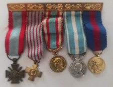 FRANCE placard  5 medailles