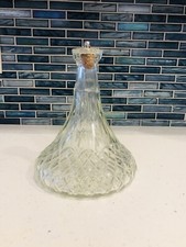Vtg Unique Mid Century Clear