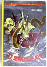 Le Serpent de Mer. Jules Verne. Idéal-Bibliothèque DL 1976