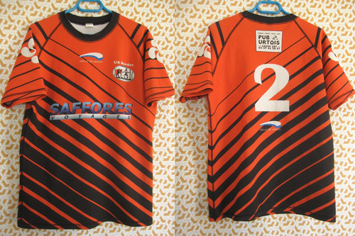 Maillot rugby bardos balle - us,