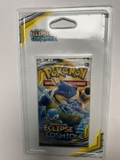 Booster Blister Pokémon SL12 Eclipse Cosmique - ill. Tortank & Tiplouf - Scellé