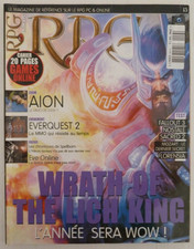 RPG Online & PC N°13 2009 WoW Wrath of the lich king. Très Bon État