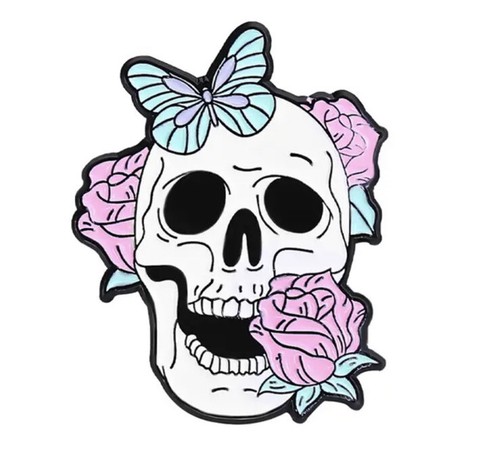Pin broche badge tete de - badge,