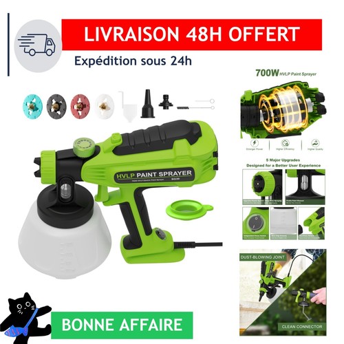 Pistolet peinture hvlp 700w - hvlp,