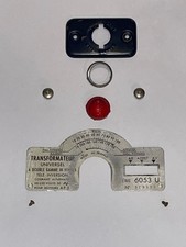 JEP plaque de capot et pièces diverses pour transformateur AP5 N°6053U