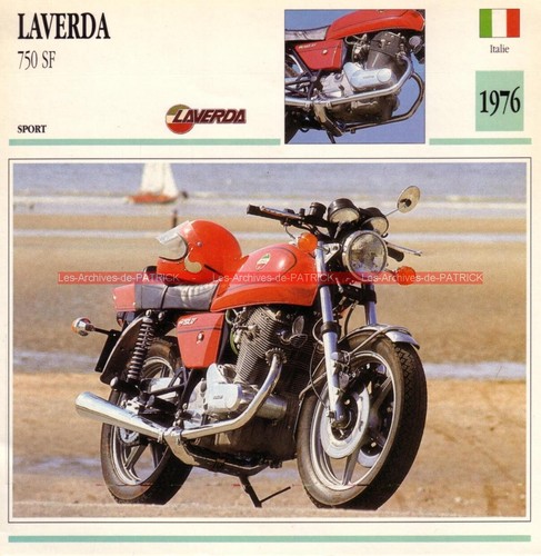 Laverda 750 1976 fiche - laverda, :