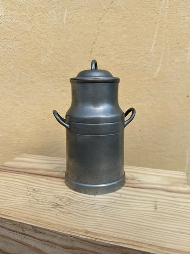 Ancien pot lait decoratif en - ancien,