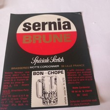 étiquette bière Sernia Brie