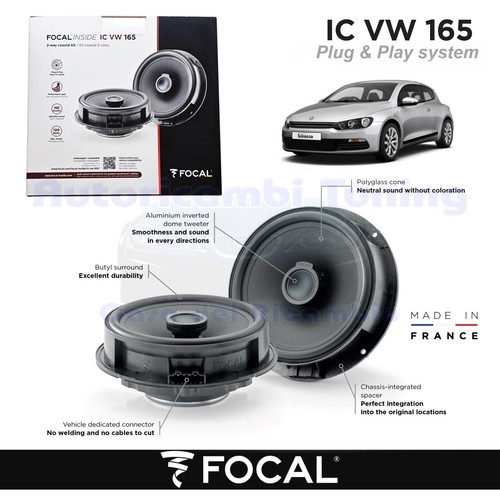 Enceintes arrière focal - enceintes, plug