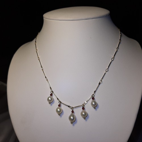 Collier perle culture - perle, de