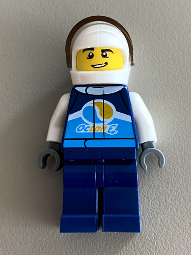 Lego race car driver octan - car,