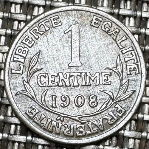 Piece centime dupuis 1908 - 1,