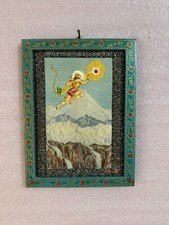 Old Hanuman Photo Cadre,Bajrangbali Photo,Tenture Murale,Décoration Murale Décor