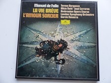 BOX MANUEL DE FALLA La vie breve L amour sorcier GARCIA NAVARRO  BERGANZA .. 