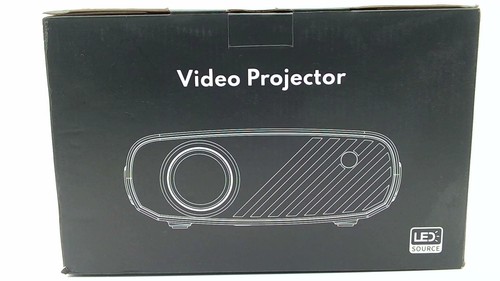 Led projector black hdmi - projector,