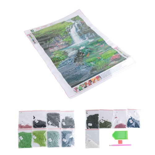 Diamant peinture cascade - diamant,