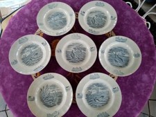 7 Assiettes Creuses Terre Fer