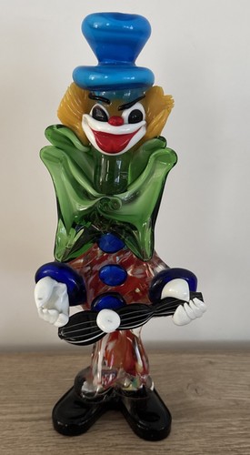 Clown murano multicolore - clown,