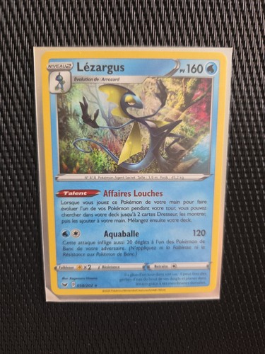 Carte pokemon lezargus 058 - carte,