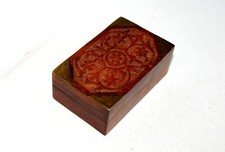 JOLI ANCIEN COFFRET BOITE EN