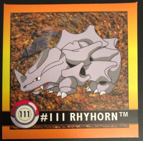 Carte pokémon rhyhorn - pokémon, /