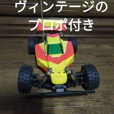 Propo-Equipped Optima Mid Kyosho 80S Vintage Radio Control Car Rc Model