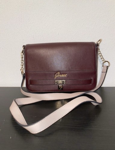 Guess sac bandoulière cuir