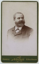 CDV Nadar circa 1890. Le