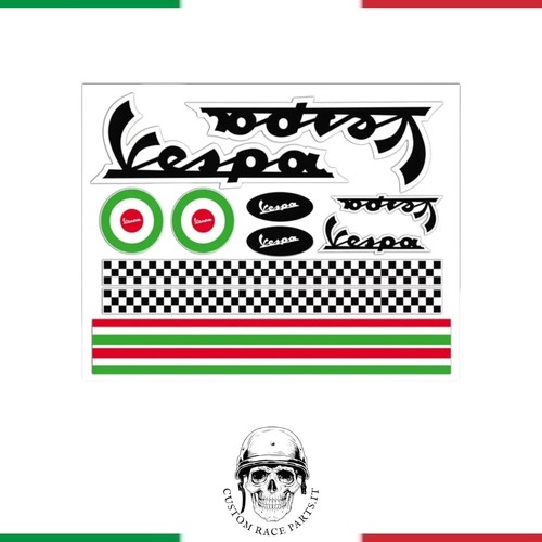 Autocollants moto piaggio - autocollants,