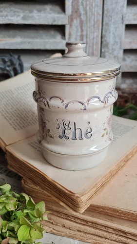 Ancien pot epice - pot, emaille