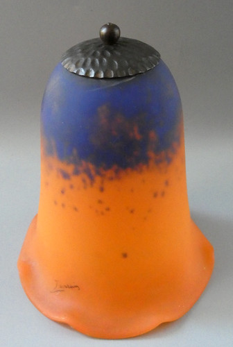 Tulipe pâte verre signé - tulipe,